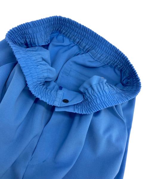 HYKE（ハイク）HYKE (ハイク) STRETCH WIDE LEG PANTS ブルー サイズ:1の古着・服飾アイテム