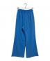 HYKE（ハイク）の古着「STRETCH WIDE LEG PANTS」｜ブルー