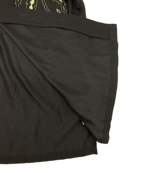 stussy（ステューシー）stussy (ステューシー) オープンカラーシャツ ブラック サイズ:Lの古着・服飾アイテム