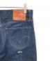 中古・古着 stussy (ステューシー) LEVI'S (リーバイス) SS505 ワッペンデニムパンツ インディゴ サイズ:SIZE 76cm (W30)：10000円