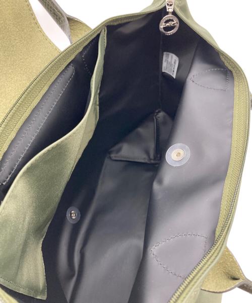 LONGCHAMP（ロンシャン）LONGCHAMP (ロンシャン) ルプリアージュ トートバッグ グリーンの古着・服飾アイテム