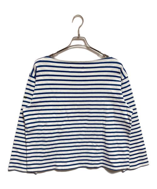OUTIL（ウティ）OUTIL (ウティ) バスクシャツ ホワイト×ブルー サイズ:1の古着・服飾アイテム