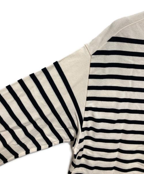 blurhms ROOTSTOCK（ブラームスルーツストック）blurhms ROOTSTOCK (ブラームスルーツストック) Border Basque Shirt アイボリー サイズ:3の古着・服飾アイテム