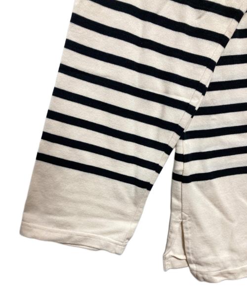 blurhms ROOTSTOCK（ブラームスルーツストック）blurhms ROOTSTOCK (ブラームスルーツストック) Border Basque Shirt アイボリー サイズ:3の古着・服飾アイテム
