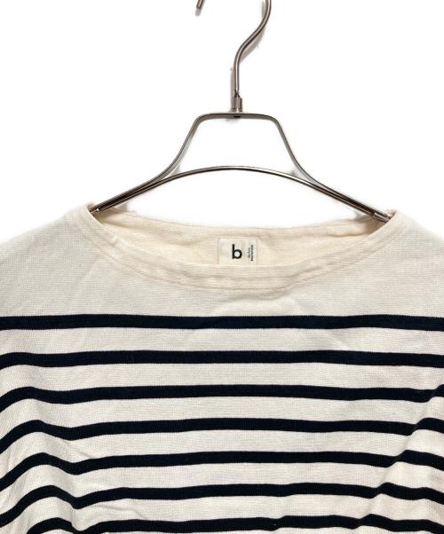 blurhms ROOTSTOCK（ブラームスルーツストック）blurhms ROOTSTOCK (ブラームスルーツストック) Border Basque Shirt アイボリー サイズ:3の古着・服飾アイテム