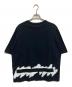 GROUND Y (グラウンドワイ) バックプリントビッグTシャツ ブラック サイズ:4：5000円