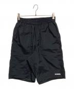 NEIGHBORHOODネイバーフッド）の古着「ナイロンハーフパンツ」｜ブラック