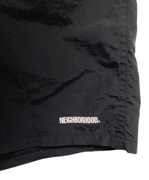 NEIGHBORHOOD（ネイバーフッド）NEIGHBORHOOD (ネイバーフッド) ナイロンハーフパンツ ブラック サイズ:Sの古着・服飾アイテム