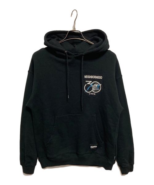 NEIGHBORHOOD（ネイバーフッド）NEIGHBORHOOD (ネイバーフッド) PATCHED SWEATPARKA ブラック サイズ:Sの古着・服飾アイテム