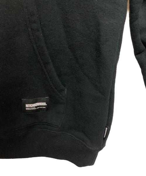 NEIGHBORHOOD（ネイバーフッド）NEIGHBORHOOD (ネイバーフッド) PATCHED SWEATPARKA ブラック サイズ:Sの古着・服飾アイテム