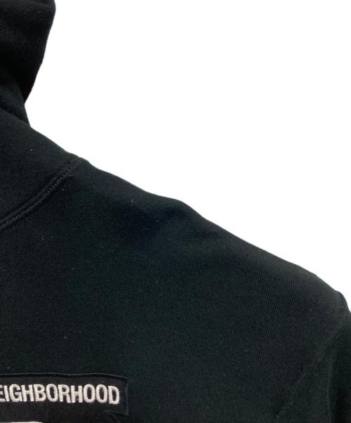 NEIGHBORHOOD（ネイバーフッド）NEIGHBORHOOD (ネイバーフッド) PATCHED SWEATPARKA ブラック サイズ:Sの古着・服飾アイテム