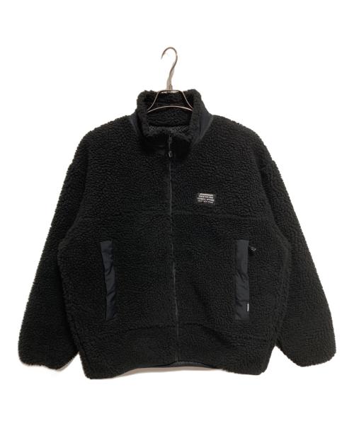 NEIGHBORHOOD（ネイバーフッド）NEIGHBORHOOD (ネイバーフッド) ボアフリースジャケット ブラック サイズ:Mの古着・服飾アイテム