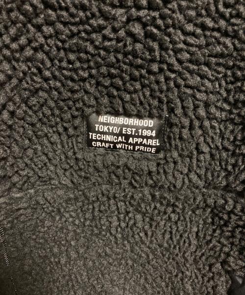 NEIGHBORHOOD（ネイバーフッド）NEIGHBORHOOD (ネイバーフッド) ボアフリースジャケット ブラック サイズ:Mの古着・服飾アイテム