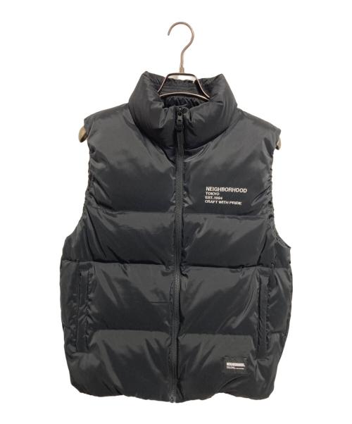 NEIGHBORHOOD（ネイバーフッド）NEIGHBORHOOD (ネイバーフッド) CLASSIC DOWN VEST ブラック サイズ:MEDIUMの古着・服飾アイテム