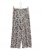 SLOBE IENAスローブ イエナ）の古着「アソートフラワーパンツ」｜ベージュ