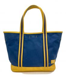 PORTER GIRL（ポーターガール）の古着「トートバッグ」｜ネイビー×イエロー