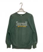 Championチャンピオン）の古着「リバースウィーブスウェット」｜グリーン