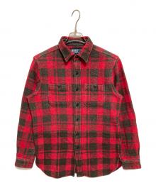 POLO RALPH LAUREN（ポロ・ラルフローレン）の古着「チェックシャツ」｜レッド