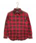 POLO RALPH LAUREN（ポロ・ラルフローレン）の古着「チェックシャツ」｜レッド