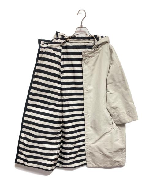 'S Max Mara（エスマックスマーラ）'S Max Mara (エスマックスマーラ) フーデッドコート アイボリー サイズ:40の古着・服飾アイテム
