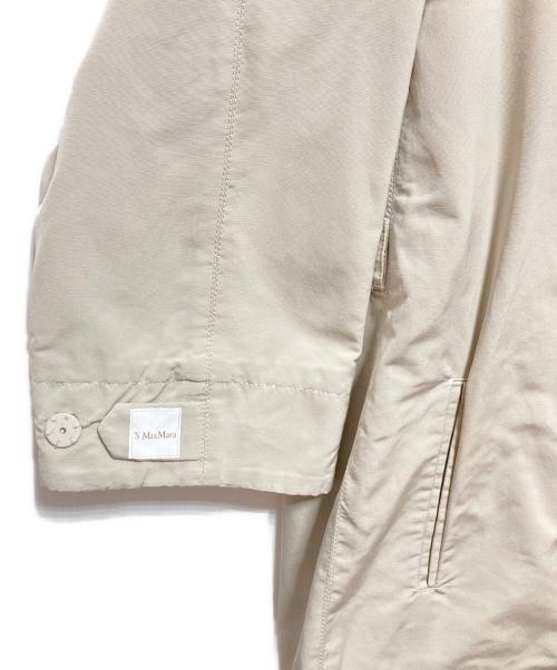 'S Max Mara（エスマックスマーラ）'S Max Mara (エスマックスマーラ) フーデッドコート アイボリー サイズ:40の古着・服飾アイテム