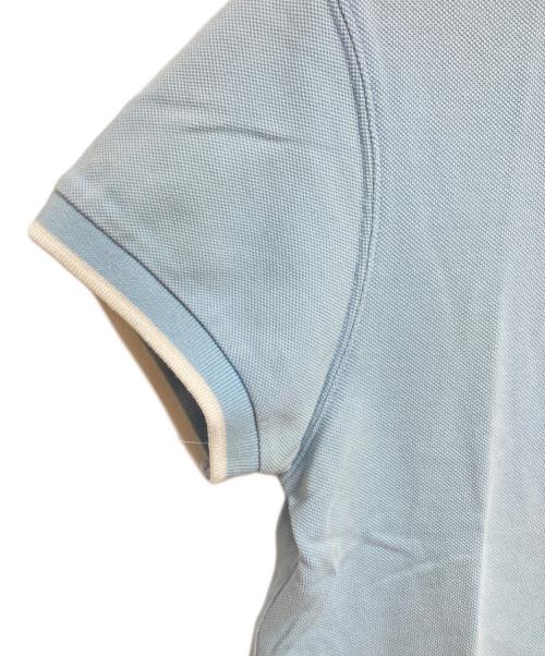 MONCLER（モンクレール）MONCLER (モンクレール) ポロシャツ ブルー サイズ:Sの古着・服飾アイテム