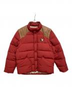 CHEVIGNONシェビニオン）の古着「KTOGS 2WAYダウンジャケット」｜レッド