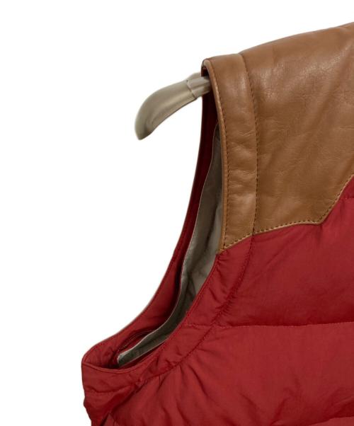 CHEVIGNON（シェビニオン）CHEVIGNON (シェビニオン) KTOGS 2WAYダウンジャケット レッド サイズ:XLの古着・服飾アイテム