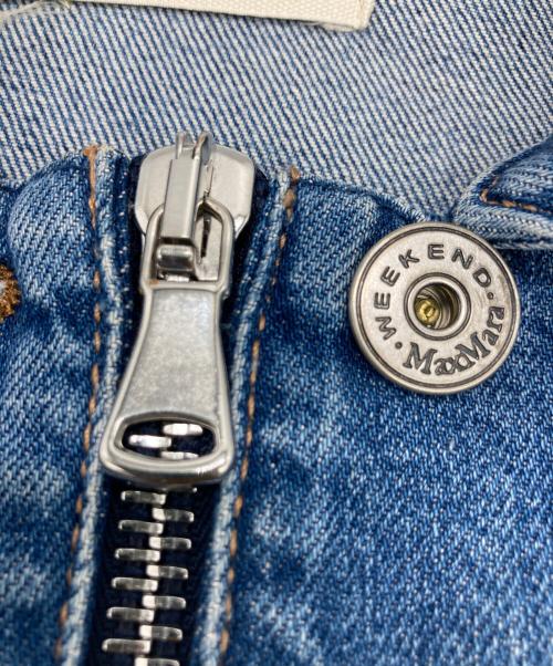 WEEKEND Max Mara（ウィークエンド マックスマーラ）WEEKEND Max Mara (ウィークエンド マックスマーラ) ジップアップデニムジャケット インディゴ サイズ:42の古着・服飾アイテム