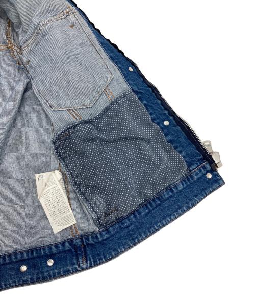 WEEKEND Max Mara（ウィークエンド マックスマーラ）WEEKEND Max Mara (ウィークエンド マックスマーラ) ジップアップデニムジャケット インディゴ サイズ:42の古着・服飾アイテム