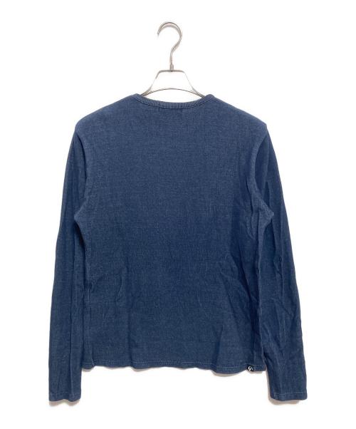 Hysteric Glamour（ヒステリックグラマー）Hysteric Glamour (ヒステリックグラマー) ガールロゴカットソー ネイビー サイズ:Mの古着・服飾アイテム