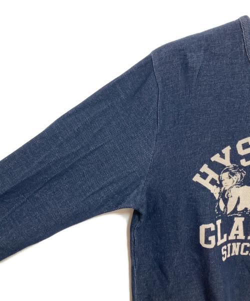 Hysteric Glamour（ヒステリックグラマー）Hysteric Glamour (ヒステリックグラマー) ガールロゴカットソー ネイビー サイズ:Mの古着・服飾アイテム