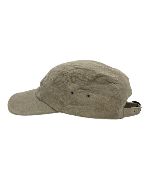 SUPREME（シュプリーム）Supreme (シュプリーム) Suede Camp Cap アイボリーの古着・服飾アイテム