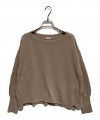 IENAイエナ）の古着「コットンナイロンテープヤーンプルオーバー」｜ベージュ