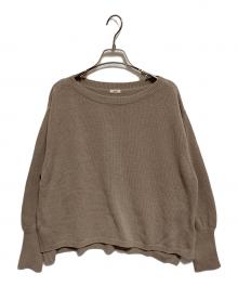 IENA（イエナ）の古着「コットンナイロンテープヤーンプルオーバー」｜ベージュ