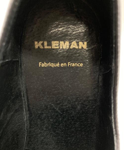 KLEMAN（クレマン）KLEMAN (クレマン) DANOR レザーシューズ ブラック サイズ:39の古着・服飾アイテム