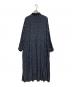 GRANDMA MAMA DAUGHTER (グランマママドーター) ブラウスワンピース ネイビー サイズ:SIZE 2：6000円