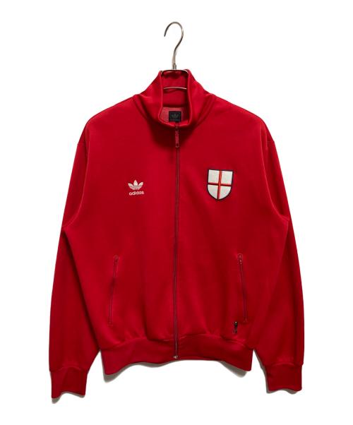 adidas（アディダス）adidas (アディダス) トラックジャケット レッド サイズ:Lの古着・服飾アイテム