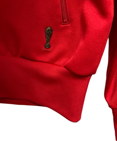 adidas（アディダス）adidas (アディダス) トラックジャケット レッド サイズ:Lの古着・服飾アイテム