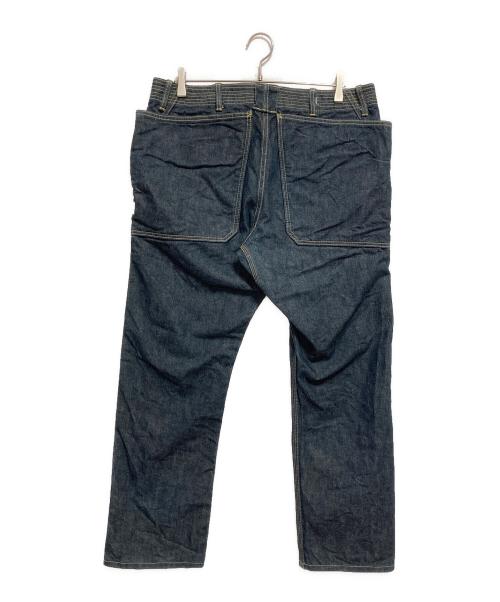 SASSAFRAS（ササフラス）SASSAFRAS (ササフラス) FALL LEAF PANTS インディゴ サイズ:Lの古着・服飾アイテム