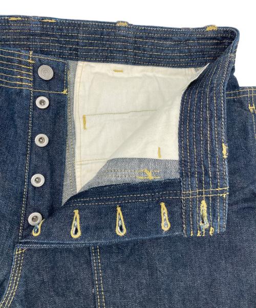 SASSAFRAS（ササフラス）SASSAFRAS (ササフラス) FALL LEAF PANTS インディゴ サイズ:Lの古着・服飾アイテム