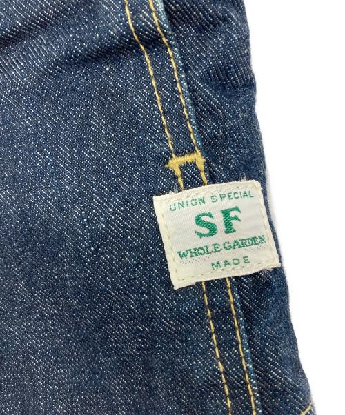 SASSAFRAS（ササフラス）SASSAFRAS (ササフラス) FALL LEAF PANTS インディゴ サイズ:Lの古着・服飾アイテム