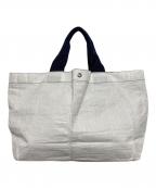 Herve Chapelierエルベシャプリエ）の古着「マルシェバッグS」｜ホワイト