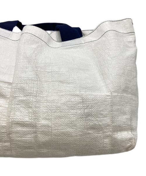 Herve Chapelier（エルベシャプリエ）Herve Chapelier (エルベシャプリエ) マルシェバッグS ホワイトの古着・服飾アイテム