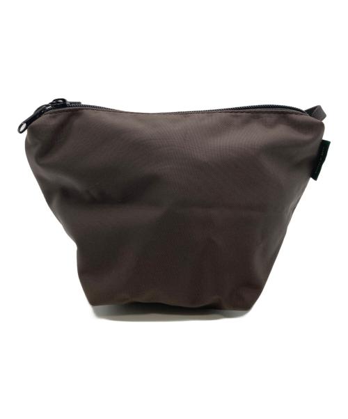 Herve Chapelier（エルベシャプリエ）Herve Chapelier (エルベシャプリエ) ナイロン 舟型ショルダーバッグ S ブラウンの古着・服飾アイテム