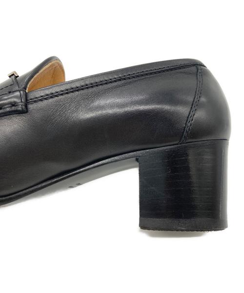 HERMES（エルメス）HERMES (エルメス) コンスタンス ヒールローファー ブラック サイズ:SIZE 36の古着・服飾アイテム