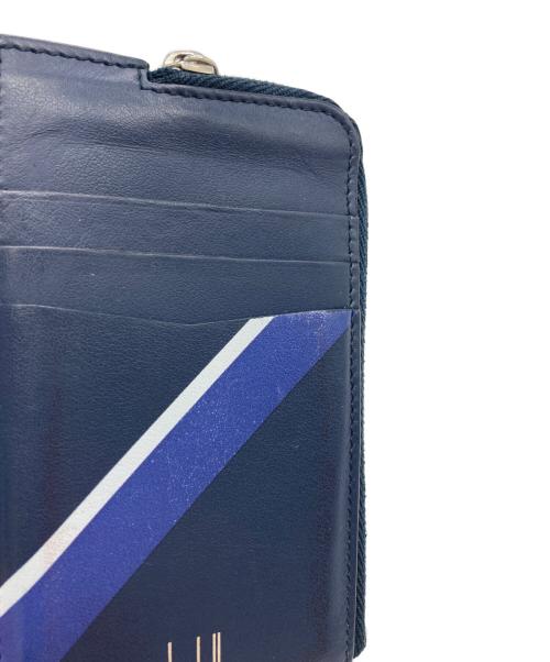 dunhill（ダンヒル）dunhill (ダンヒル) パスケース ネイビーの古着・服飾アイテム