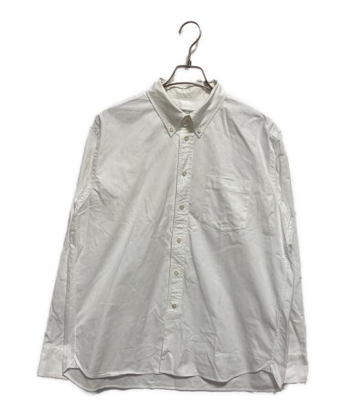 UNION LAUNCH（ユニオンランチ）UNION LAUNCH (ユニオンランチ) ボタンダウンシャツ ホワイト サイズ:Mの古着・服飾アイテム