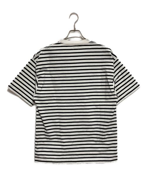 RHC Ron Herman（アールエイチシー ロンハーマン）RHC Ron Herman (アールエイチシー ロンハーマン) ボーダーTシャツ ホワイト×ブラック サイズ:Mの古着・服飾アイテム