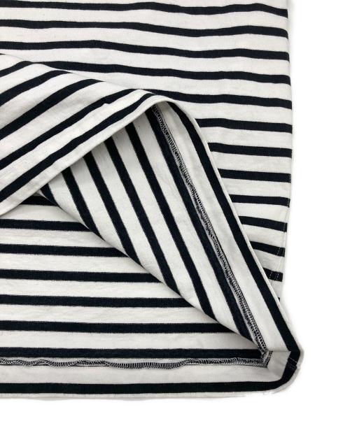 RHC Ron Herman（アールエイチシー ロンハーマン）RHC Ron Herman (アールエイチシー ロンハーマン) ボーダーTシャツ ホワイト×ブラック サイズ:Mの古着・服飾アイテム